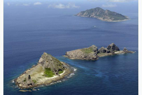 中日飞机钓岛对峙图